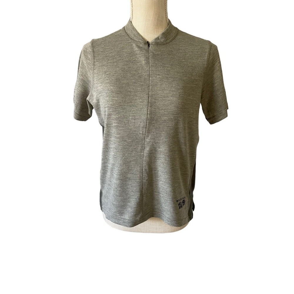 Mountain Hardwear Short Sleeve Zip Shirt Women’s Size 8